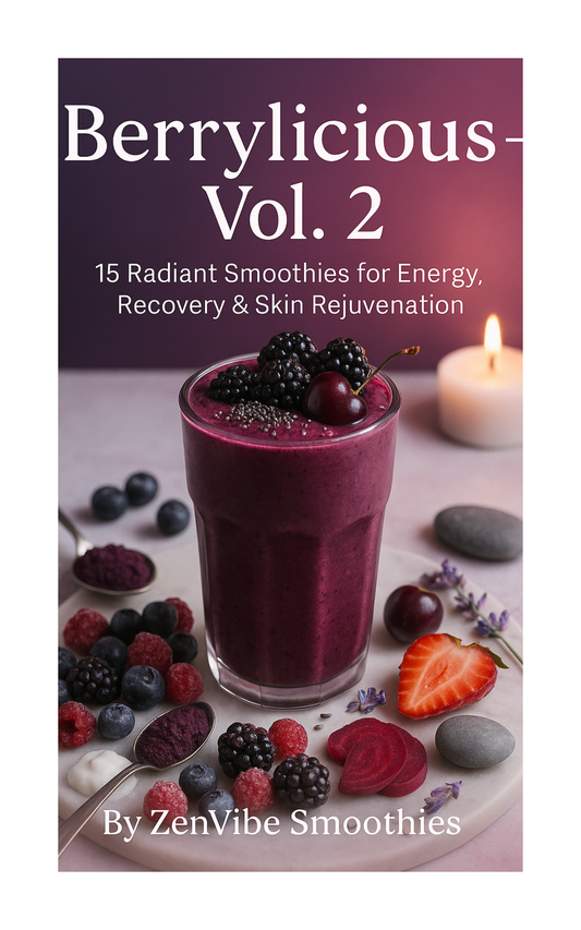 🍓 Berrylicious – Vol. 2 15 Radiant Smoothies for Energy, Recovery & Skin Rejuvenation