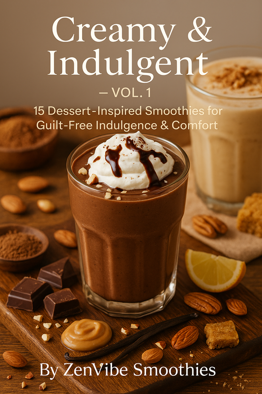 Creamy & Indulgent – Vol. 1: 15 Dessert-Inspired Smoothies for Guilt-Free Indulgence & Comfort