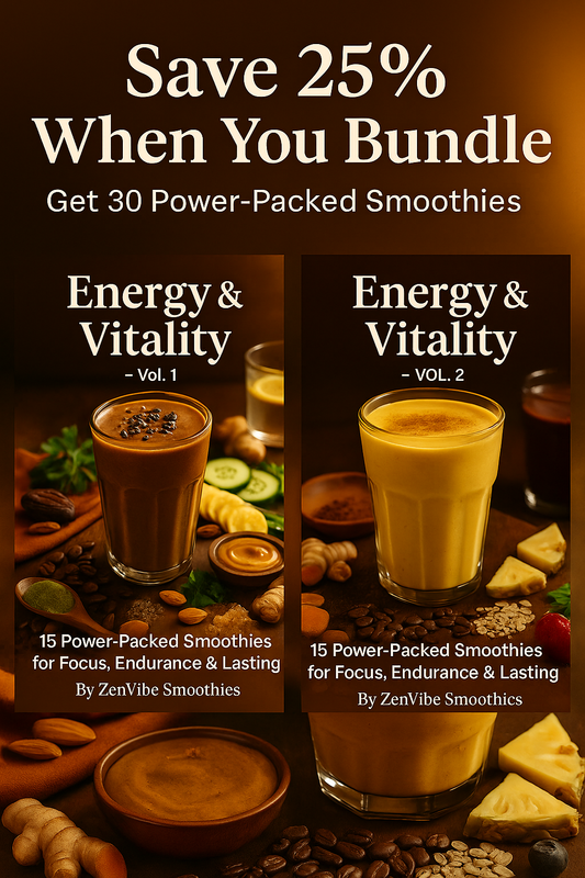 Energy & Vitality Smoothie Bundle – Vol. 1 & 2 (Save 25%)