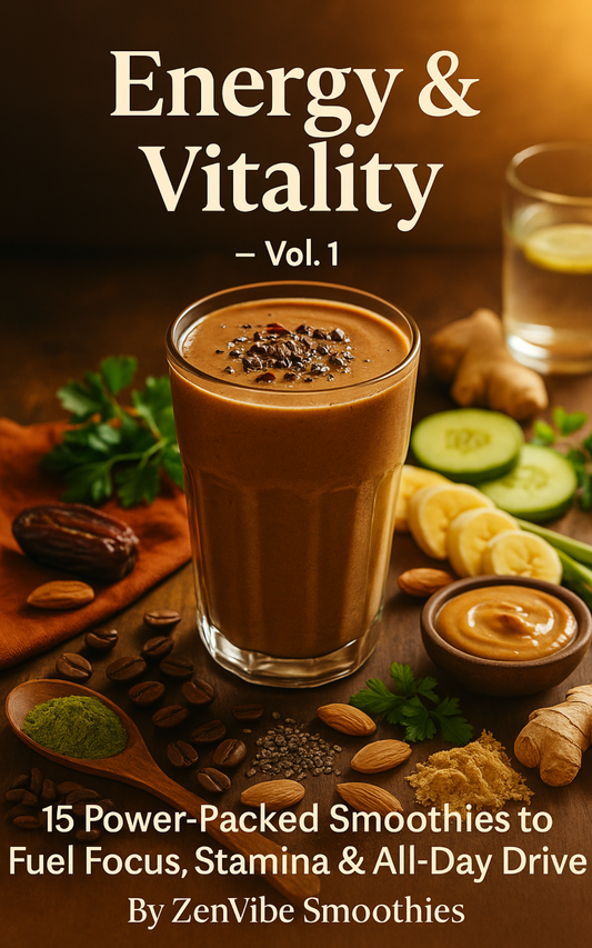 Energy & Vitality – Vol. 1: 15 Power-Packed Smoothies to Fuel Focus, Stamina & All-Day Drive