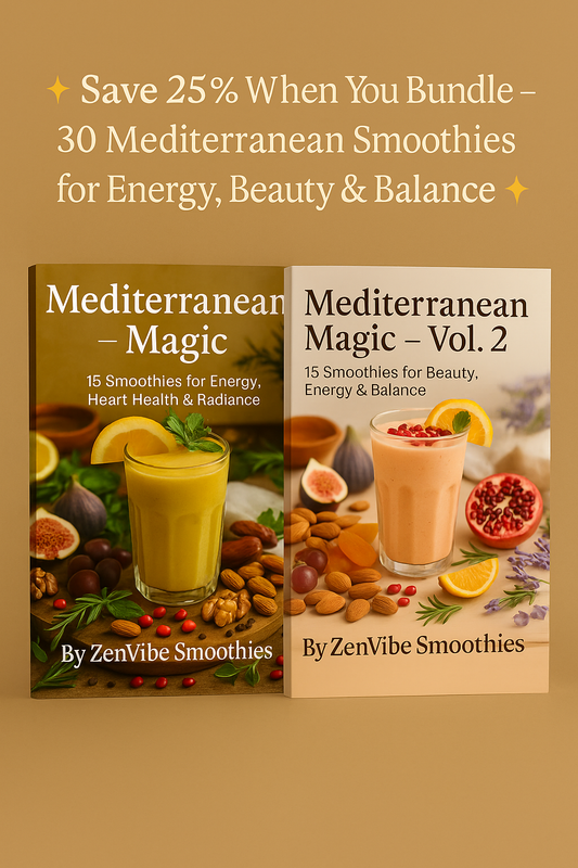 Mediterranean Magic Smoothie Bundle – Vol. 1 & 2 (Save 25%)