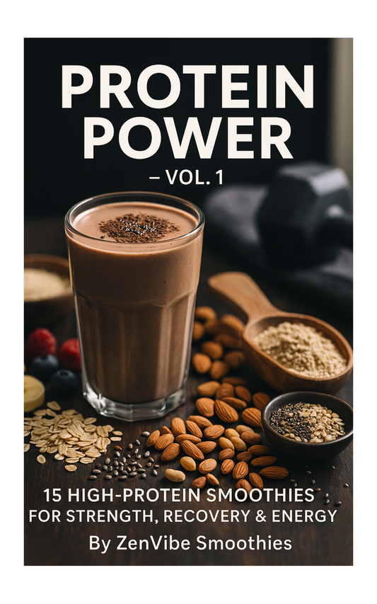 Protein Power – Vol. 1: 15 High-Protein Smoothies for Strength, Recovery & Energy